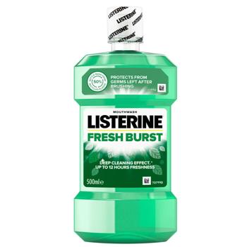 Ополаскиватель для ротовой полости Listerine Всплеск свежести 500мл