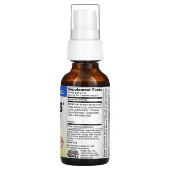 Спрей для горла Herbs Etc., Singer's Soothing Throat Spray, Non Alcohol, Lemon & Honey, 30  ml - купити, ціни на Біотус - фото 2