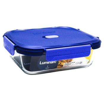Luminarc Pure Box Click Clack Rectangular Container 1.52l - buy, prices for METRO - photo 3