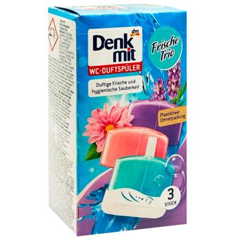 Блок для унитаза Denkmit 55г*3шт - купить, цены на - фото 3