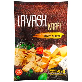 Лаваш Kraft Микс сыров 90г - купить, цены на Восторг - фото 1