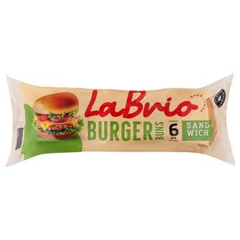 La Brio Burger Sandwich Bun 50g*6pcs - buy, prices for Auchan - photo 1