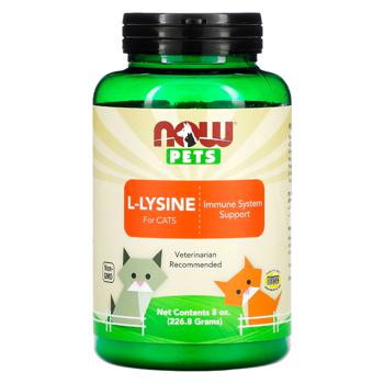 Now Foods Pets L-Lysine for Cats 226.8g