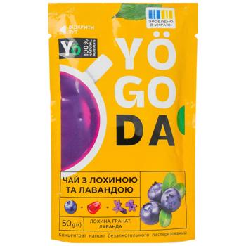 Yogoda Blueberry and Lavender Tea Drink Concentrate 50g - buy, prices for Epicentr FOOD - photo 1