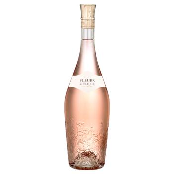 Вино Fleurs De Prairie Cotes De Provence рожеве сухе 12,5% 0,75л - купити, ціни на AlcoHub - фото 1