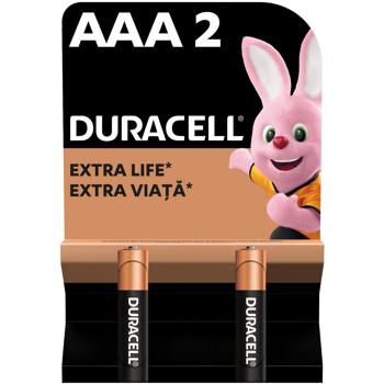 Батарейки Duracell AAA лужні 2шт - купити, ціни на Торба - фото 1
