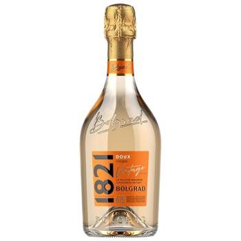 Bolgrad 1821 Vintage White Sweet Sparkling Wine 9–14% 0.75l - buy, prices for COSMOS - photo 1