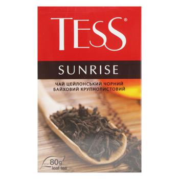 Tess Sunrise Black Tea 90г - buy, prices for NOVUS - photo 3