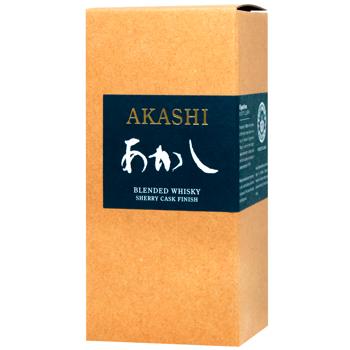 Akashi Sherry Whisky 40% 0.5l - buy, prices for WINETIME - photo 2