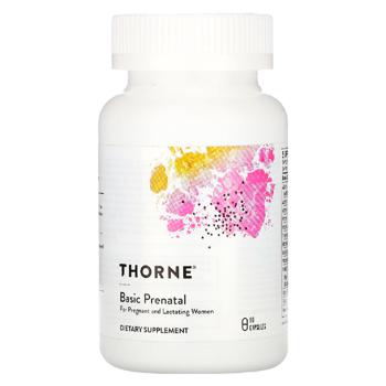 Thorne Research Basic Prenatal for Pregnant and Lactating Women 90 capsules - buy, prices for Biotus - photo 1