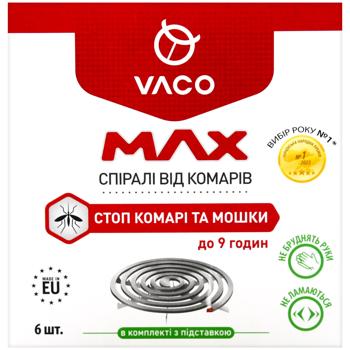 Спіралі від комарів Vaco Max 6шт - купити, ціни на МегаМаркет - фото 3