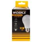 Work's Long-Life LED Lamp A60 12W 3K E27