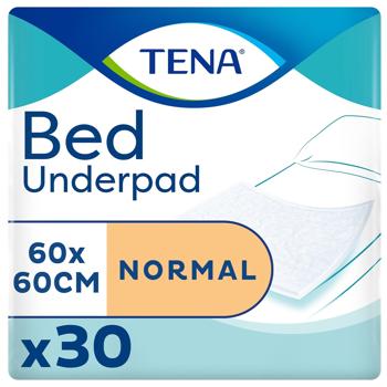 Пеленки Tena Bed Normal впитывающие 60x60см 30шт - купить, цены на Восторг - фото 1