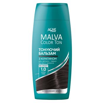Malva Hair Tinting Balm Color Ton №1.0 180ml Black Coffee