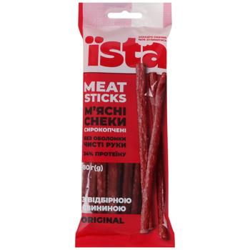 Снеки м'ясні Їsta Original сирокопчені 80г