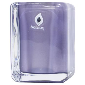 Bolsius Rectangular Foggy Candlestick 76/55mm - buy, prices for COSMOS - photo 2