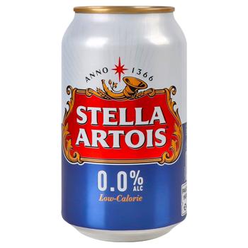 Пиво Stella Artois безалкогольне 0,33л - купити, ціни на Cупермаркет "Харків" - фото 1