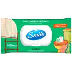 Туалетний папір Smile Комфорт вологий 40шт