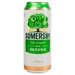 Сидр Somersby Яблоко 4,7% 0,5л