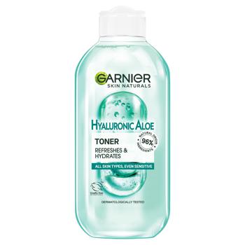 Тоник Garnier Skin Naturals для лица гиалуроновый 200мл