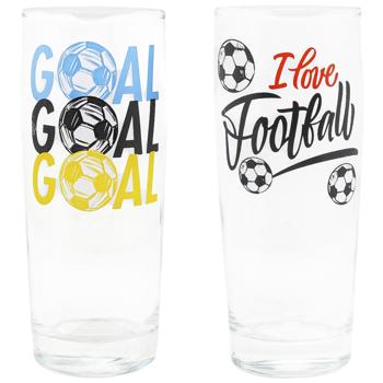 Келих Galleryglass Billy Becer Футбол для пива 605мл