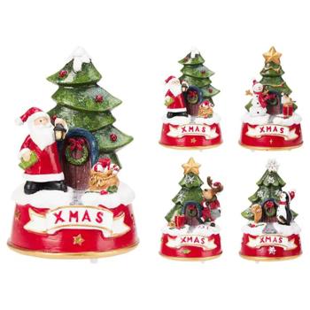 Фігурка різдвяна 100x100x155мм в асортименті