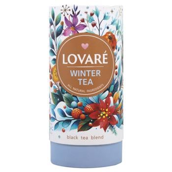 Lovare Winter Black Keaf Tea 80g - buy, prices for MegaMarket - photo 1