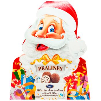 Gunz Santa Claus Praline Milk Candies 100g - buy, prices for Vostorg - photo 2