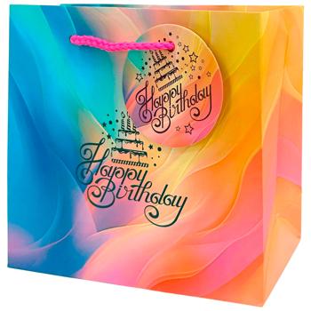 Пакет подарочный Art studio of Happines GB-24017 16х16х7см