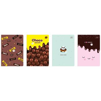 Interdruk Chocolate mix Flavored Notebook A5 32 sheets in assortment - buy, prices for Auchan - photo 1