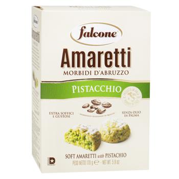 Falcone Amaretti with Pistachio Biscuits 170g - buy, prices for - photo 2