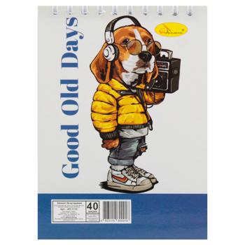 Apelsin Notebook A6 with Spring 40 Sheets in Assortment - buy, prices for Ideal - photo 4