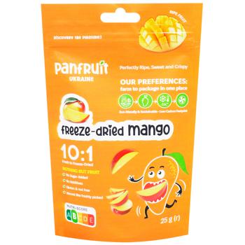 Манго сублімоване слайси PANFRUIT 25 г