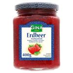 Джем Gina полуничний 400г. с/б