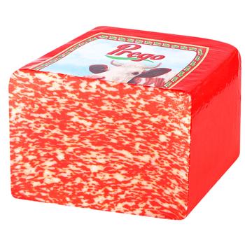 Cыр Prego Pomadore piccante твердый 45% - купить, цены на NOVUS - фото 1
