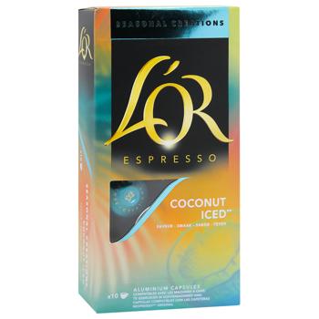 L'or Coconut Iced Coffee Capsules 5.2g*10pcs - buy, prices for Torba - photo 1