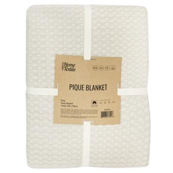 Плед Ardesto Pique 220х230см бежевый - купить, цены на NOVUS - фото 1