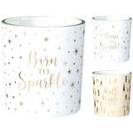 Свічка ароматизована Home & Styling Collection Новорічні зірки 7,5см в асортименті