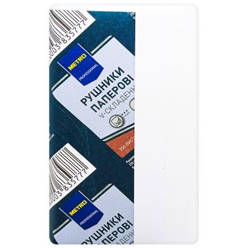 Metro Professional V-fold Two-layer Paper Towels 250pcs - buy, prices for METRO - photo 2