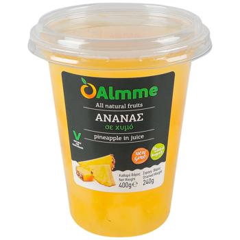 Ананас ALMME шматочки в соку / 400г - купить, цены на Торба - фото 1