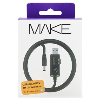 Make USB-DC Cable 9/12V 1m Black - buy, prices for NOVUS - photo 2