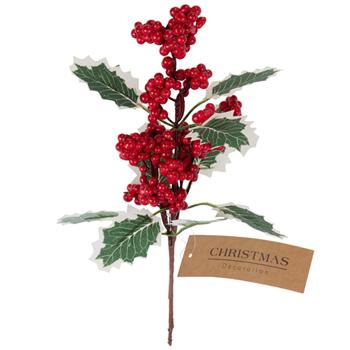 Koopman Decorative Branch with Berries 30cm