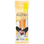Лакомство для собак Plutos косточка сырная с уткой 9,9см