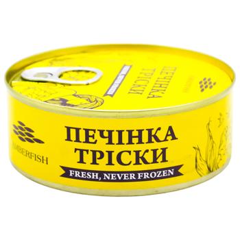 Печінка тріски Amberfish 240г - купити, ціни на Епіцентр FOOD - фото 1