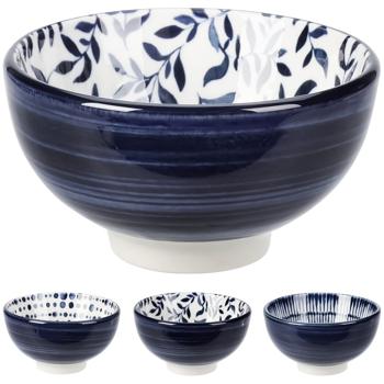 Salad bowl Without brand blue porcelain 9.5cm China - buy, prices for Auchan - photo 1