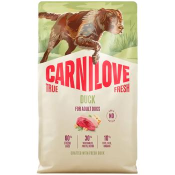 Корм сухий Carnilove True Fresh з качкою для собак всіх порід 4кг - купити, ціни на MasterZoo - фото 1
