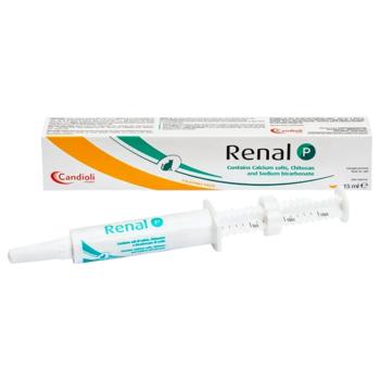Добавка для собак та котів Candioli Renal P Паста для контролю фосфатемії 15мл - купити, ціни на MasterZoo - фото 1