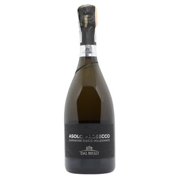Вино игристое Dal Bello Asolo Prosecco DOCG Brut Millesimato белое брют 11% 0,75л - купить, цены на - фото 1