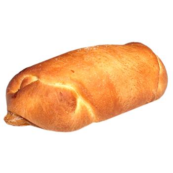 Пиріжок печений з яблучною начинкою 75г - купити, ціни на Чудо Маркет - фото 2