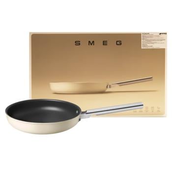 Smeg 50x Cream Frying Pan 30cm - buy, prices for WINETIME - photo 1